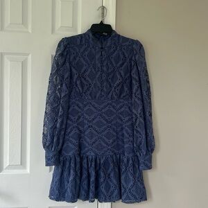 Aqua Dress - Denim Blue- Size S